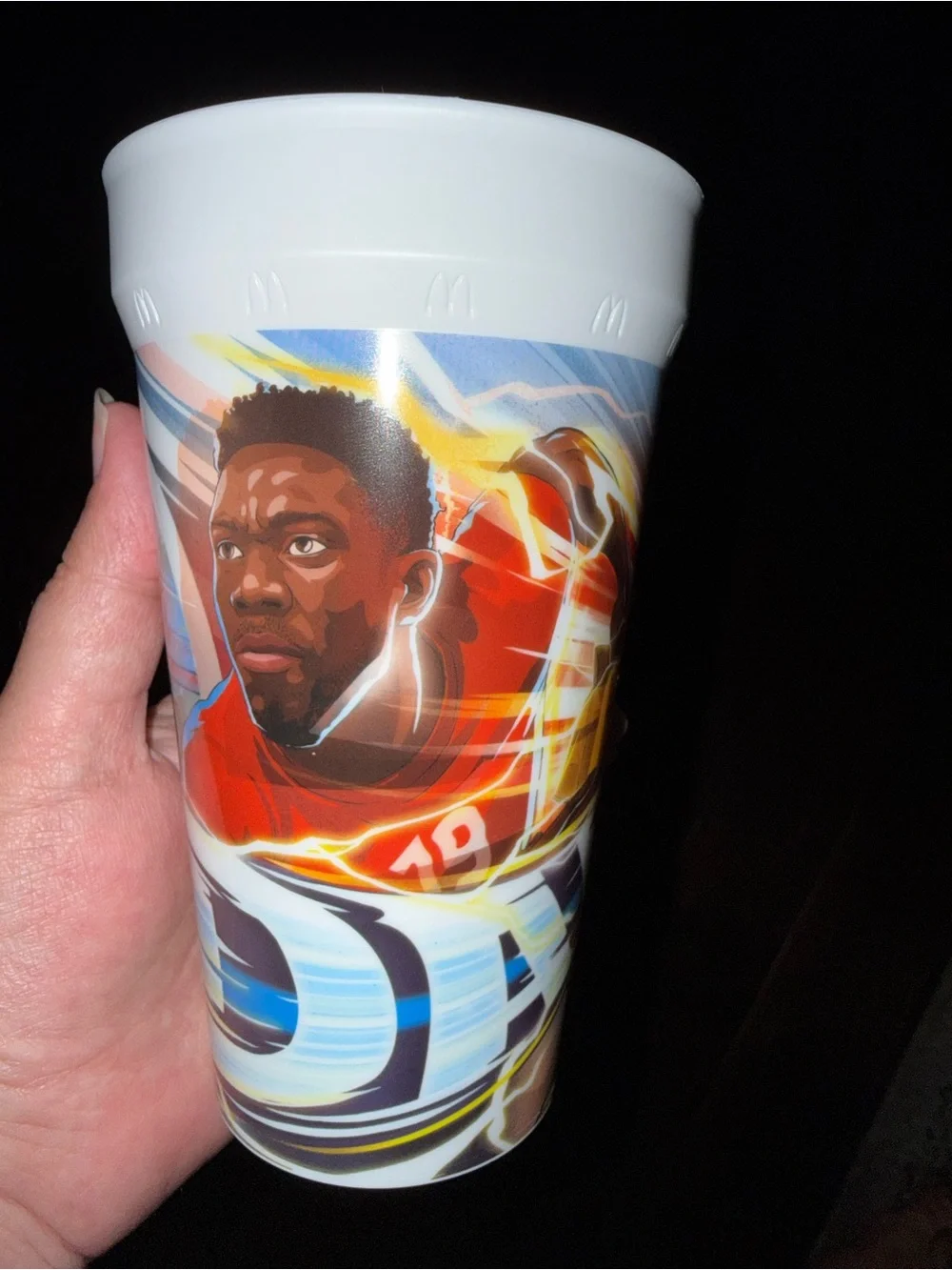 Brand new Davies McDonalds FIFA World Cup cup.  Smoke Free Home Fast Shipping